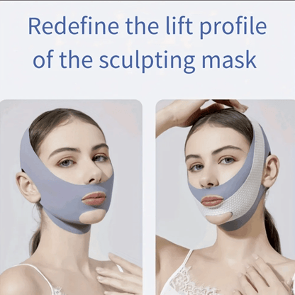 V Line Face Slimming Bandage  Double Chin Reducer And Facial Contouring Strap 2
