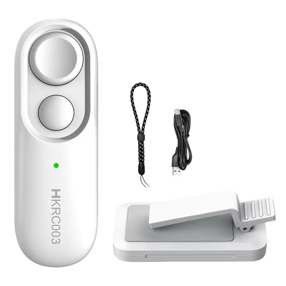 Remote Page Turner And Camera Clicker For EReaders And Phones 13