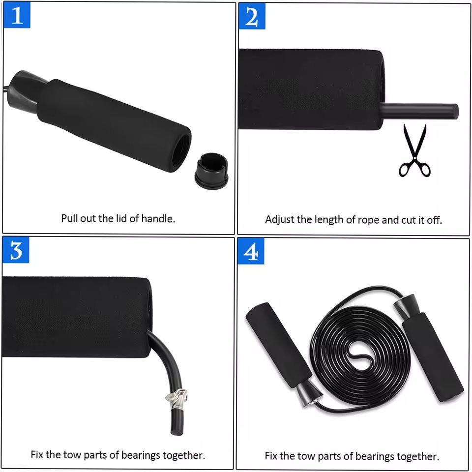 Ab Roller 5Piece Fitness Set With PushUp Stand And Accessories 2