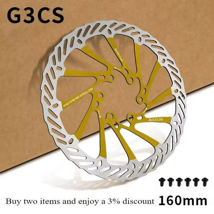 MTB Bike Brake Rotor High Strength Hydraulic Disc 160mm203mm 22