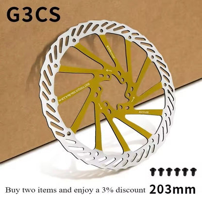 MTB Bike Brake Rotor High Strength Hydraulic Disc 160mm203mm 24