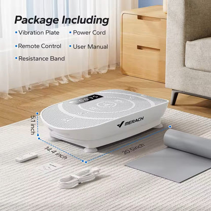 Vibration Plate Exercise Machine Whole Body Fitness Platform 5