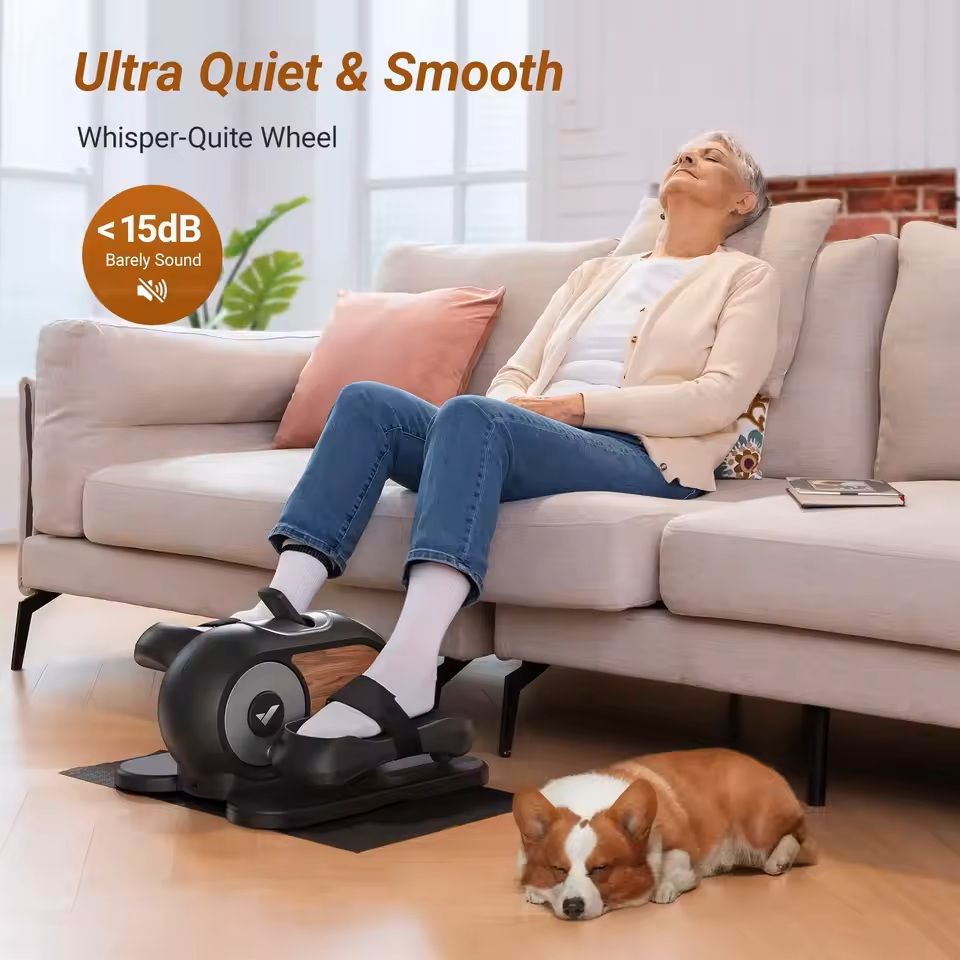 Under Desk Elliptical Machine With 12 Speed Settings And Quiet Operation 0
