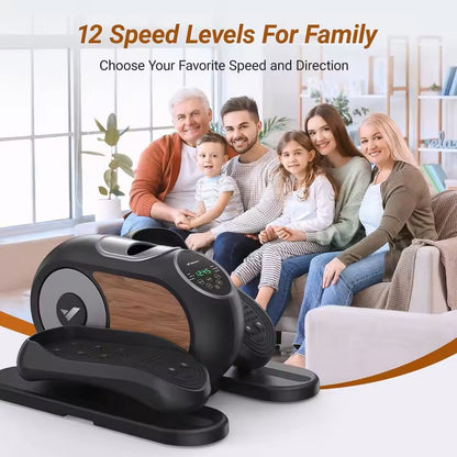 Under Desk Elliptical Machine With 12 Speed Settings And Quiet Operation 3