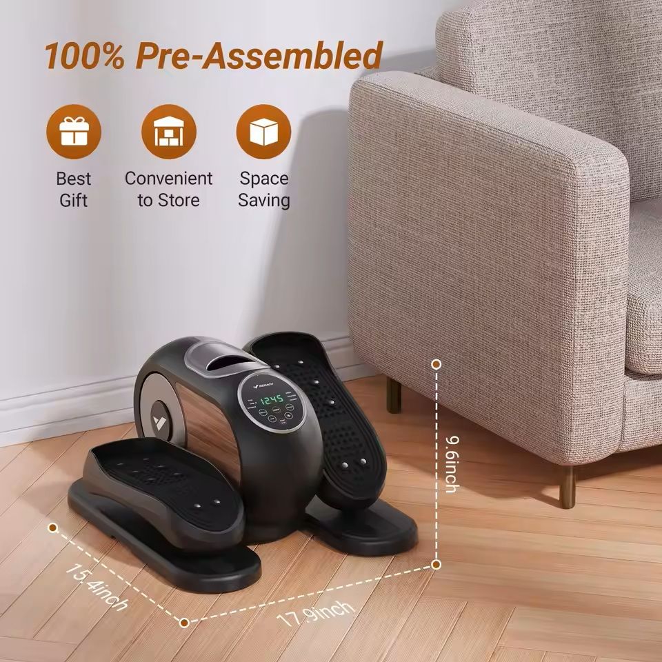 Under Desk Elliptical Machine With 12 Speed Settings And Quiet Operation 4