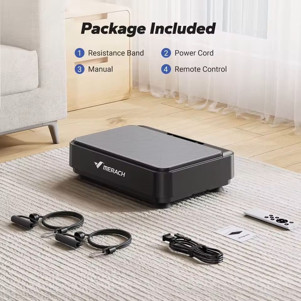 Vibration Plate Exercise Machine for Lymphatic Drainage and Weight Loss