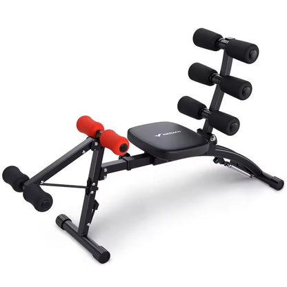 MultiFunctional Ab Trainer Adjustable Sit Up Workout Bench 5