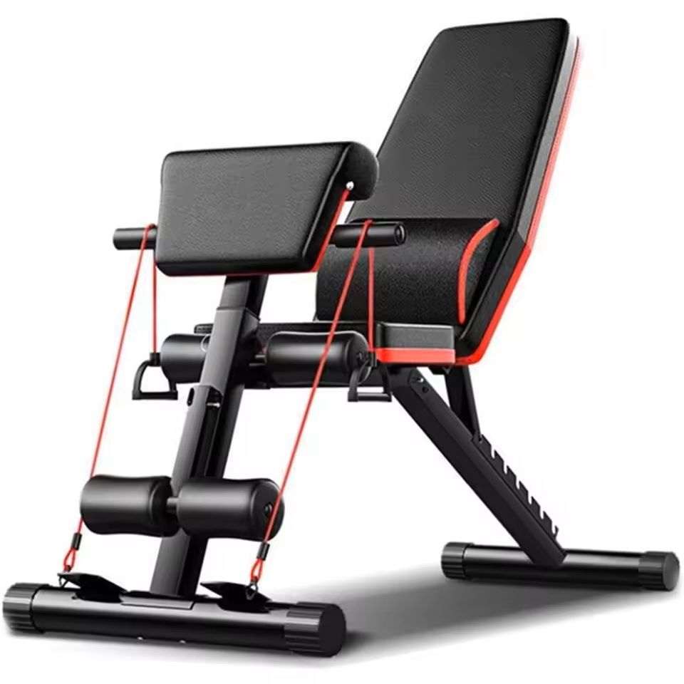 Adjustable Weight Bench Incline Decline Foldable Strength Training Bench 5