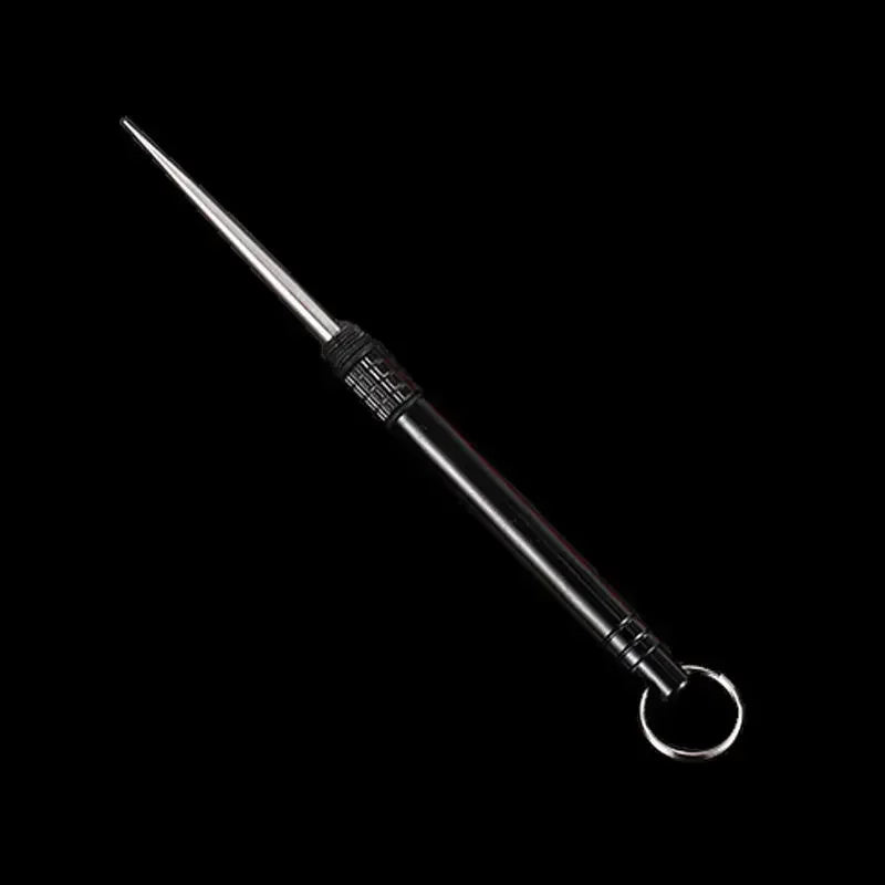 Titanium Toothpick Tube With Fruit Fork  Bottle Tool Outdoor Portable Camping Gear More Durable Tha 8