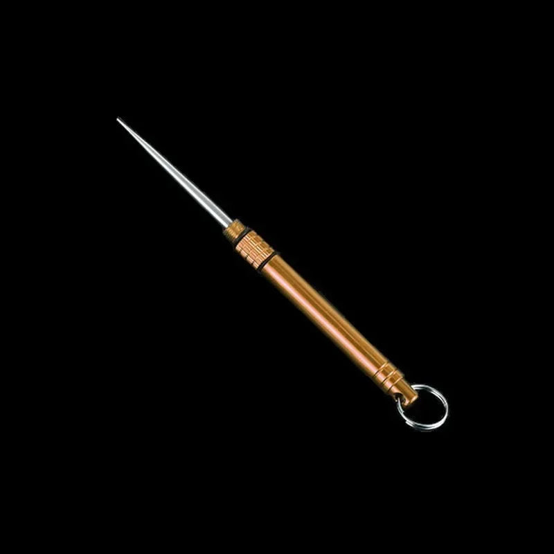 Titanium Toothpick Tube With Fruit Fork  Bottle Tool Outdoor Portable Camping Gear More Durable Tha 9