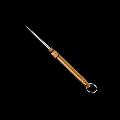 Titanium Toothpick Tube With Fruit Fork  Bottle Tool Outdoor Portable Camping Gear More Durable Tha 9