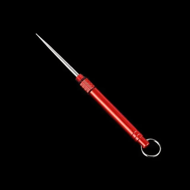 Titanium Toothpick Tube With Fruit Fork  Bottle Tool Outdoor Portable Camping Gear More Durable Tha 10