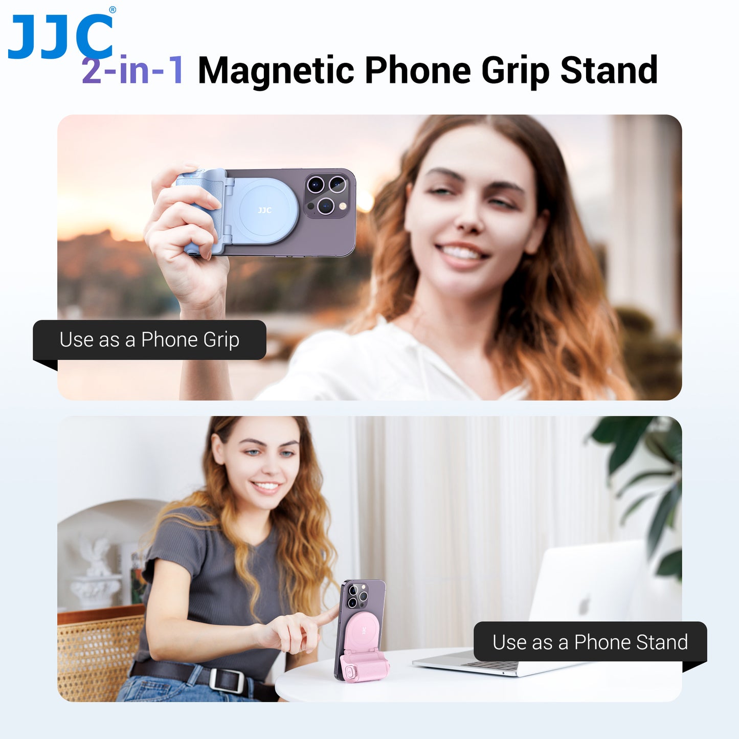 MagSafe Magnetic Phone Grip With Bluetooth Remote Tripod Mount Handheld SnapGrip Handle For IPhone  1