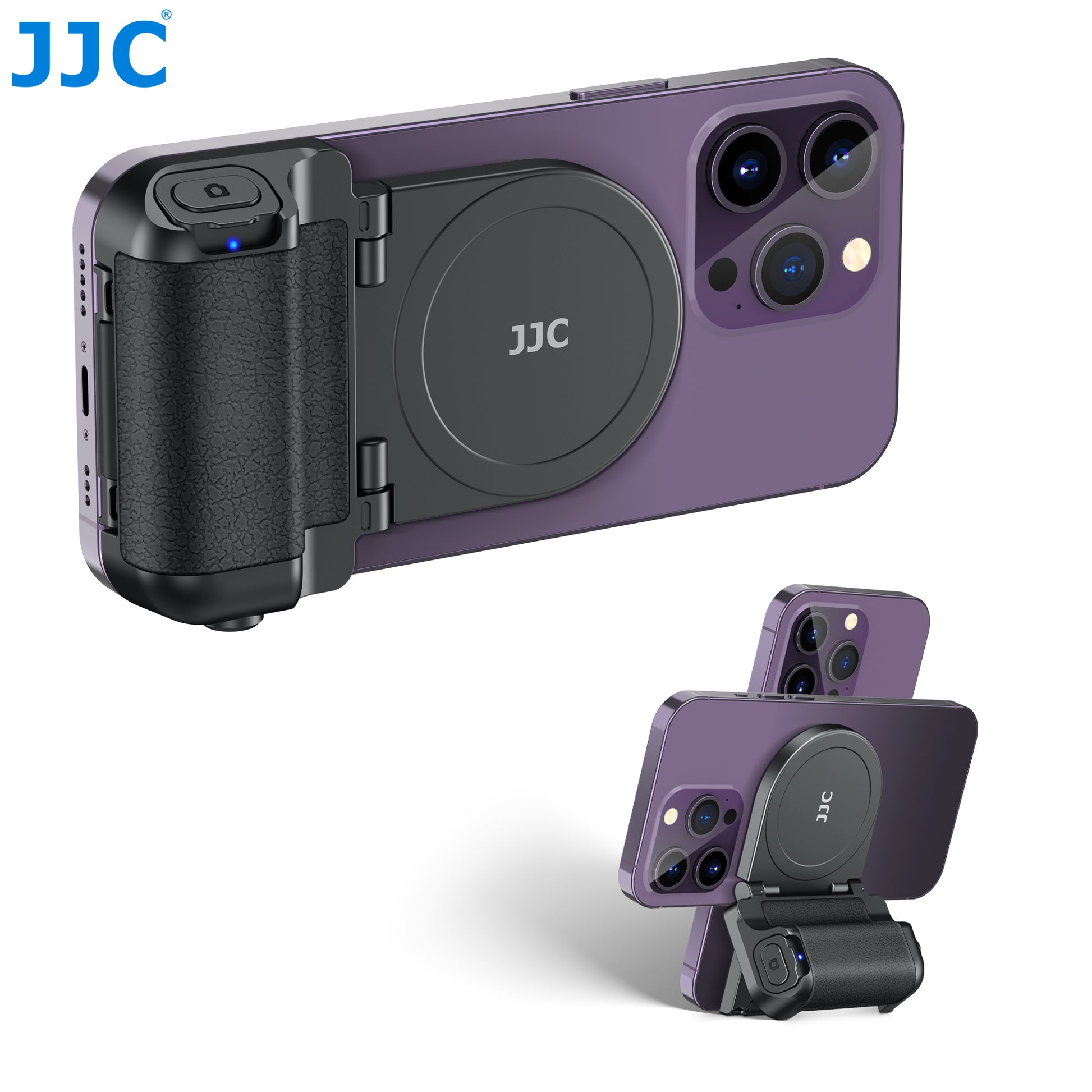 MagSafe Magnetic Phone Grip With Bluetooth Remote Tripod Mount Handheld SnapGrip Handle For IPhone  6