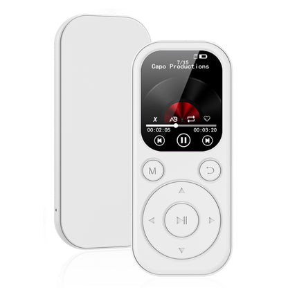 Slim Bluetooth 5.4 MP3 Player, Portable Walkman Music Player with FM Radio, eBook Reader & Recorder, Ideal for Travel