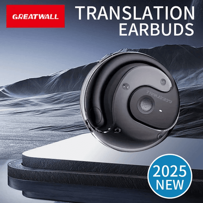 GreatWall AI Translator Earbuds  RealTime Wireless Bluetooth Earphones With 144Language Support 5
