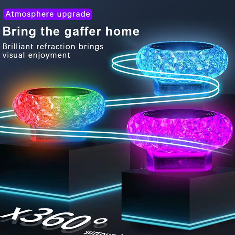 Mini USB Car Ambient Light, LED Decorative Interior Atmosphere Lamp for Auto, Laptop, Plug & Play Portable Night Light