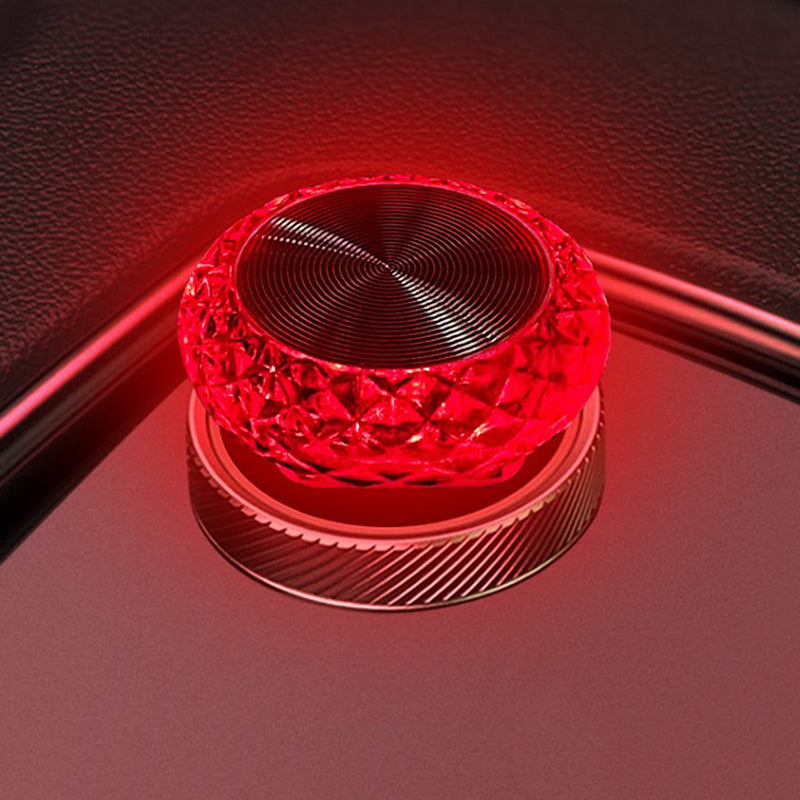Mini USB Car Ambient Light, LED Decorative Interior Atmosphere Lamp for Auto, Laptop, Plug & Play Portable Night Light