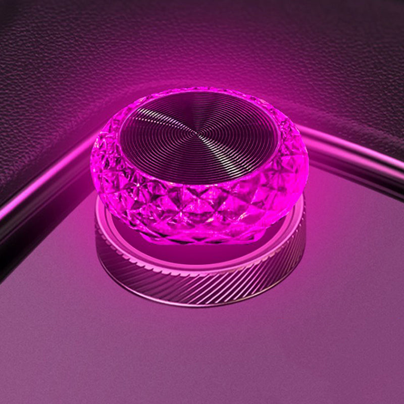 Mini USB Car Ambient Light, LED Decorative Interior Atmosphere Lamp for Auto, Laptop, Plug & Play Portable Night Light