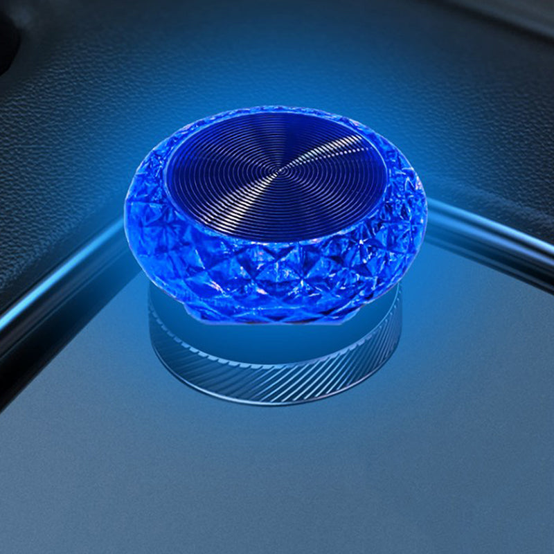Mini USB Car Ambient Light, LED Decorative Interior Atmosphere Lamp for Auto, Laptop, Plug & Play Portable Night Light