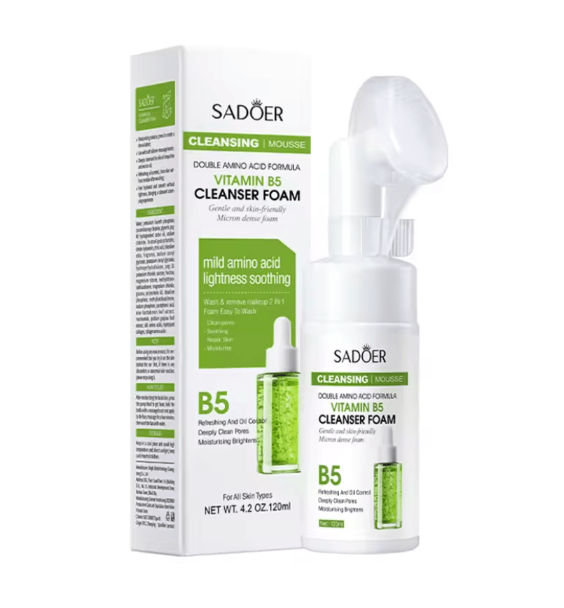 Vitamin C Face Wash With Q10 Brightening And Moisturizing Cleanser For Daily Skincare 3