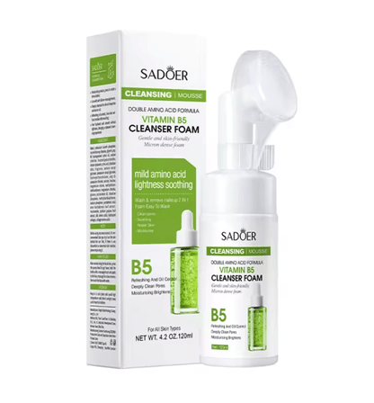 Vitamin C Face Wash With Q10 Brightening And Moisturizing Cleanser For Daily Skincare 3
