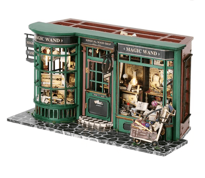 DIY Wooden Dollhouse Kit With Furniture Miniature Craft Set For Adults And Kids 1