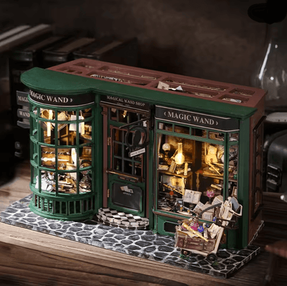 DIY Wooden Dollhouse Kit With Furniture Miniature Craft Set For Adults And Kids 2