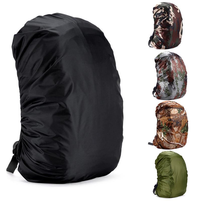 Waterproof Backpack Rain Cover for Outdoor Camping Hiking Mountaineering, Taffeta Rain Cap for Bags