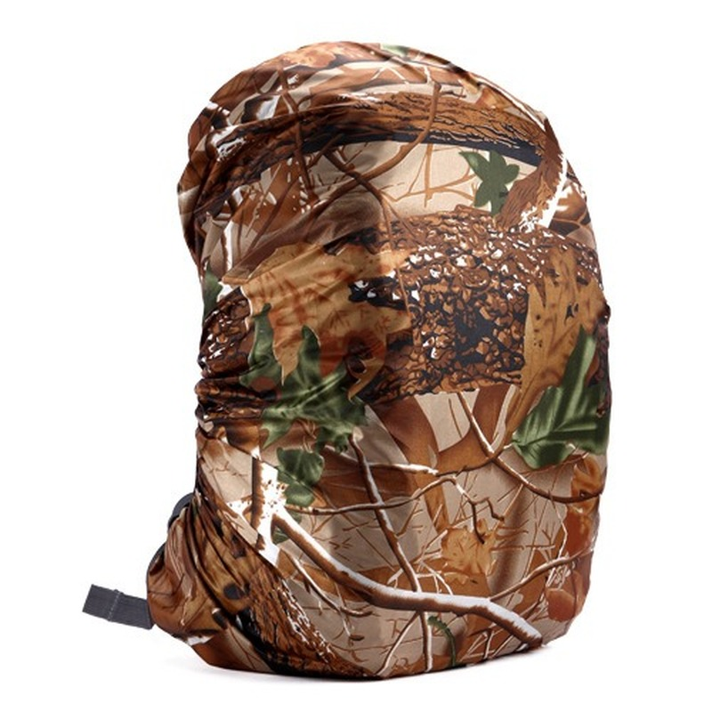 Waterproof Backpack Rain Cover for Outdoor Camping Hiking Mountaineering, Taffeta Rain Cap for Bags