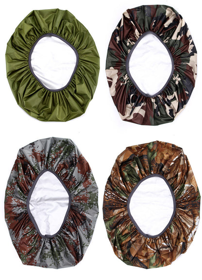 Waterproof Backpack Rain Cover for Outdoor Camping Hiking Mountaineering, Taffeta Rain Cap for Bags
