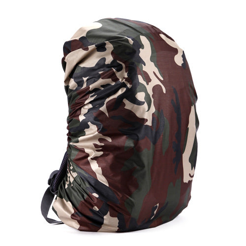 Waterproof Backpack Rain Cover for Outdoor Camping Hiking Mountaineering, Taffeta Rain Cap for Bags