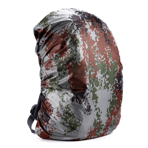 Waterproof Backpack Rain Cover for Outdoor Camping Hiking Mountaineering, Taffeta Rain Cap for Bags