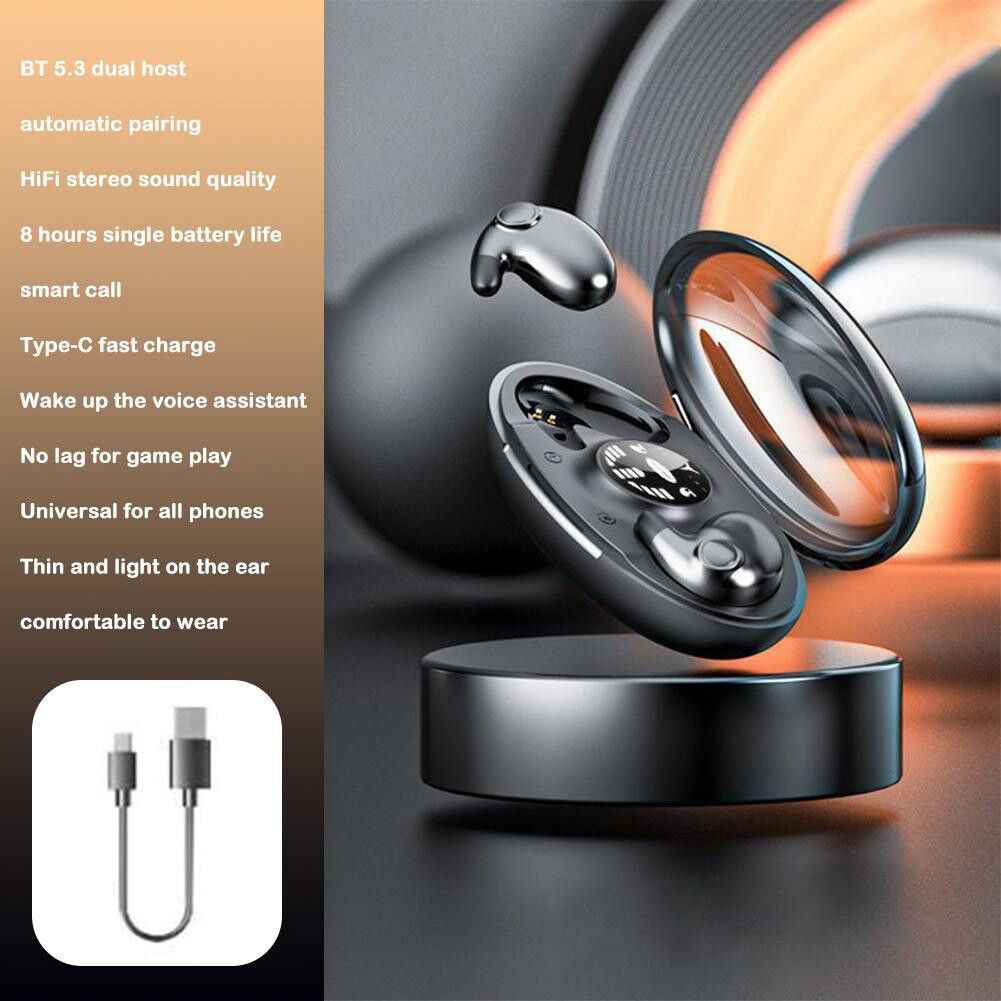 SilentFit Pro Wireless Earbuds Invisible Bluetooth 53 Headset With Waterproof Comfort  Crystal Mic 3
