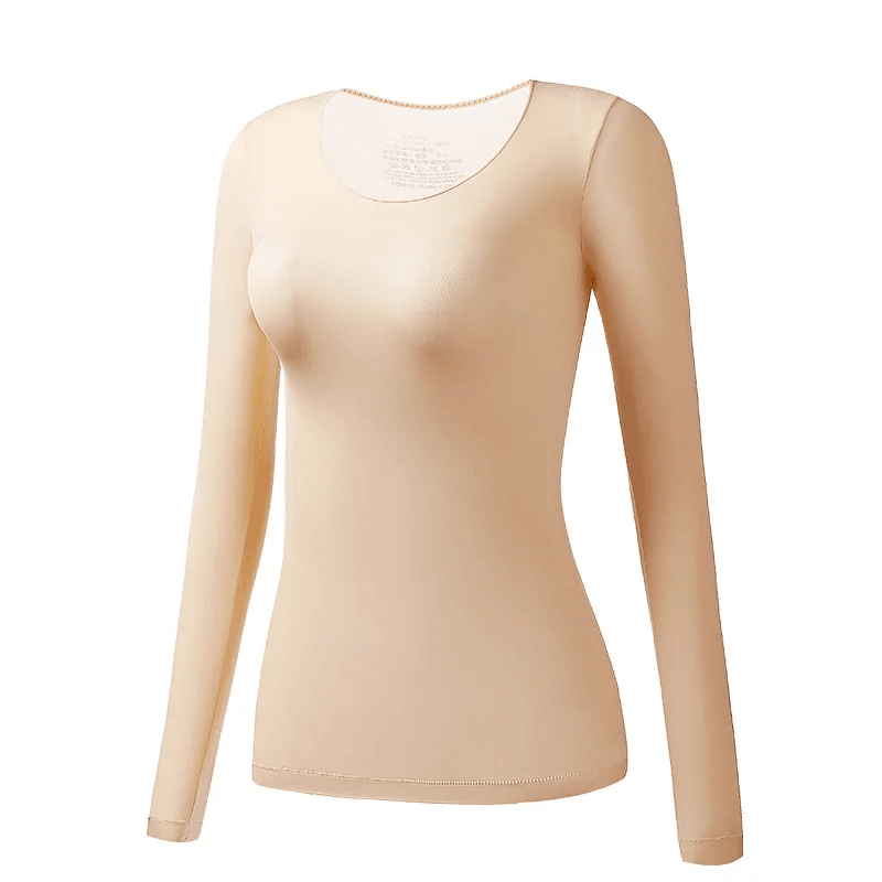 Womens Thermal Long Sleeve TShirt  Lightweight Winter Bottoming Shirt For Cold Weather Layering 5
