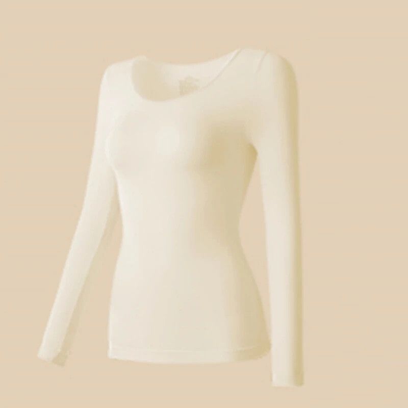 Womens Thermal Long Sleeve TShirt  Lightweight Winter Bottoming Shirt For Cold Weather Layering 11