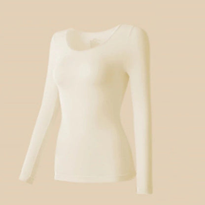 Womens Thermal Long Sleeve TShirt  Lightweight Winter Bottoming Shirt For Cold Weather Layering 11