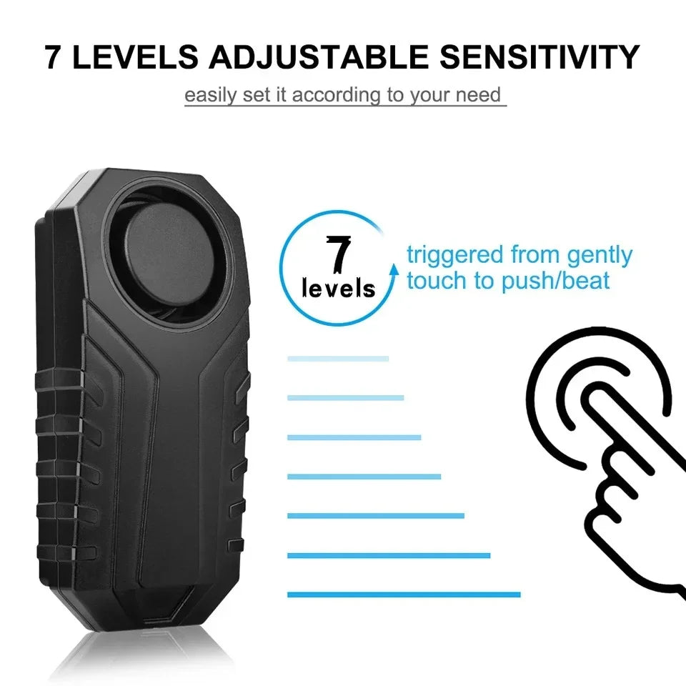 Wireless Motorcycle Burglar Alarm With Remote Waterproof Extractme Car Bike Electric Scooter Anti T 2