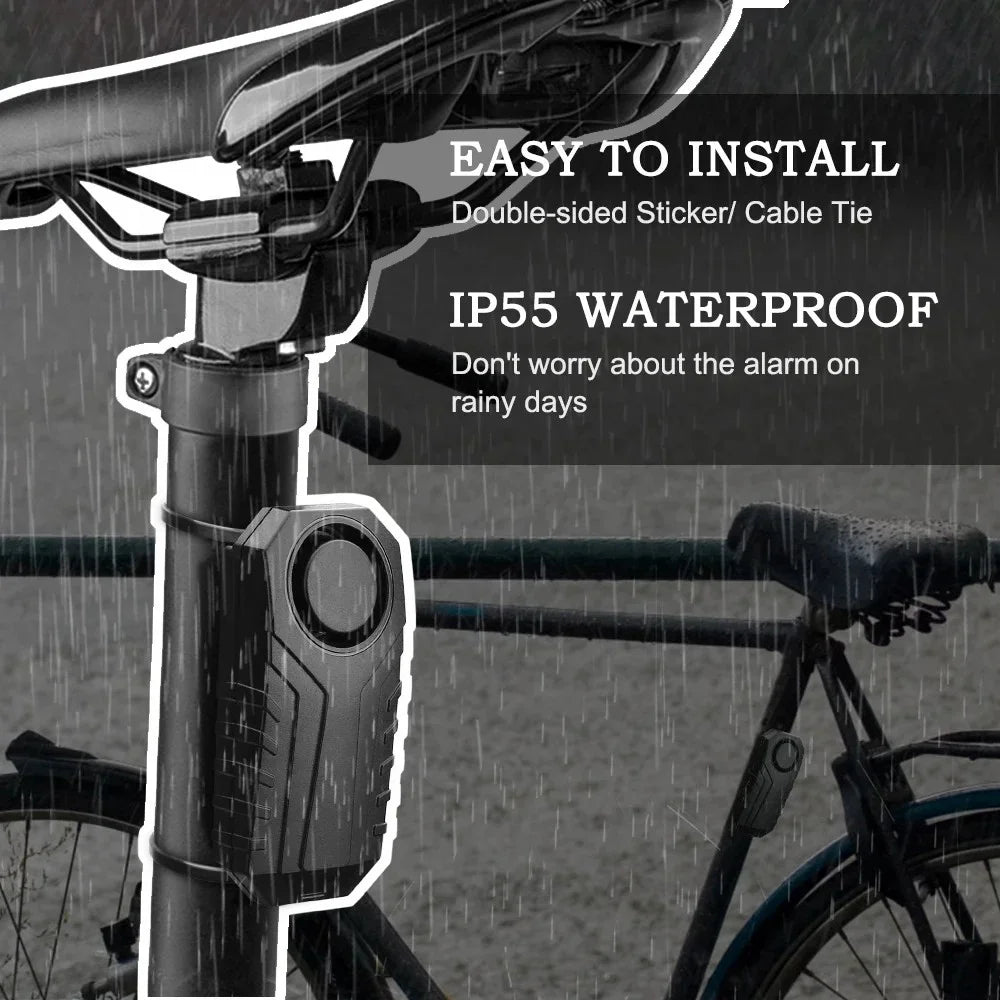 Wireless Motorcycle Burglar Alarm With Remote Waterproof Extractme Car Bike Electric Scooter Anti T 4
