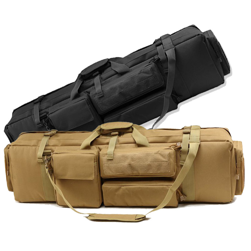 Heavy Duty Tactical Rifle Gun Carry Bag Nylon Oxford Case for Hunting Airsoft Paintball Shooting with Adjustable Strap