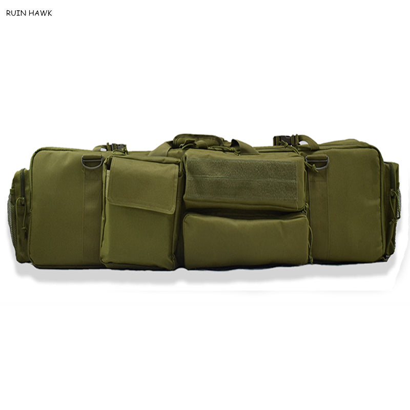 Heavy Duty Tactical Rifle Gun Carry Bag Nylon Oxford Case for Hunting Airsoft Paintball Shooting with Adjustable Strap