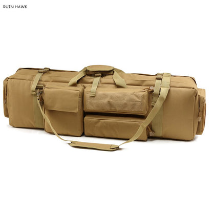 Heavy Duty Tactical Rifle Gun Carry Bag Nylon Oxford Case for Hunting Airsoft Paintball Shooting with Adjustable Strap