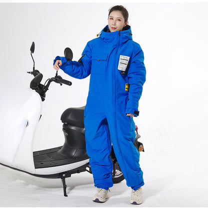 Winter Motorcycle Jacket ColdProof Windproof Suit Men  Women CrossCountry Riding Ski  Fishing Therm 2