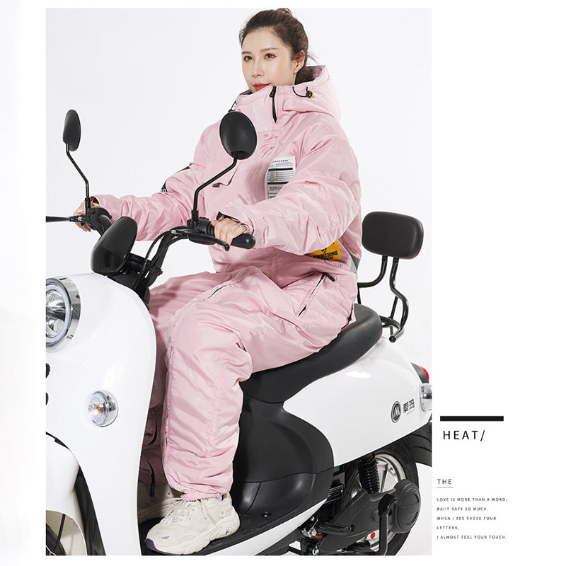 Winter Motorcycle Jacket ColdProof Windproof Suit Men  Women CrossCountry Riding Ski  Fishing Therm 3