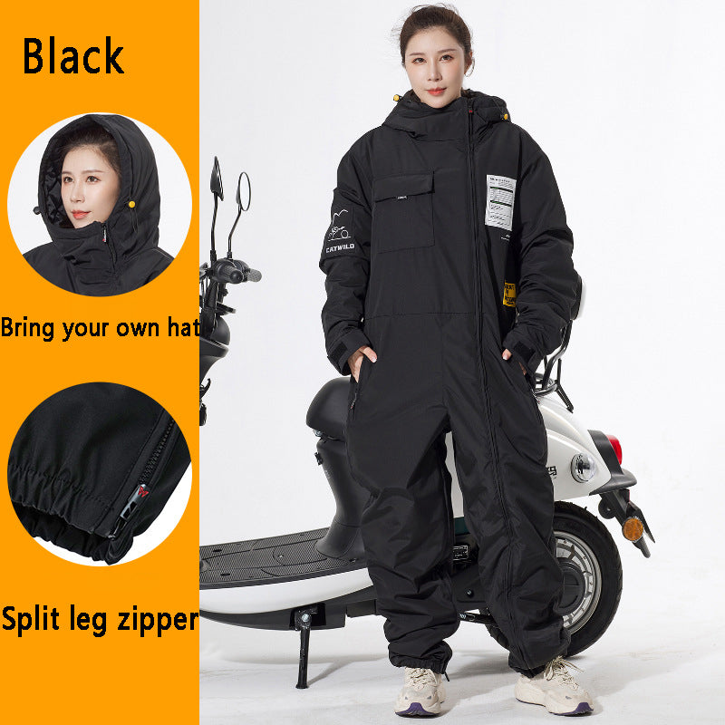 Winter Motorcycle Jacket ColdProof Windproof Suit Men  Women CrossCountry Riding Ski  Fishing Therm 5