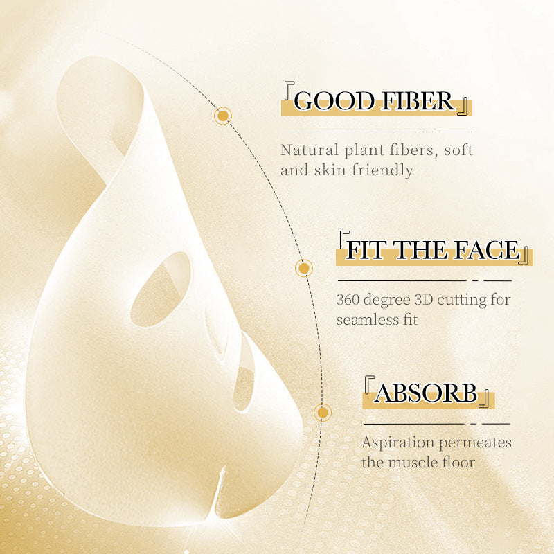 Gold Essence Face Masks Hydrating  Brightening Facial Skincare Sheet Mask For Delicate Skin Rejuven 3
