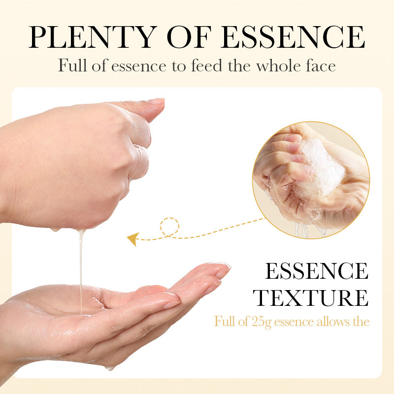 Gold Essence Face Masks Hydrating  Brightening Facial Skincare Sheet Mask For Delicate Skin Rejuven 5