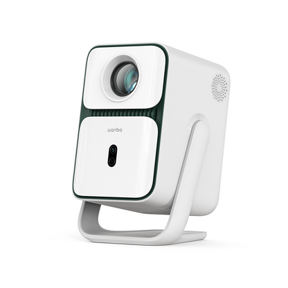 Portable Home Beam Smart Projector 1080P Full HD with Android TV, Projector Support 4K, Auto-Focus & Full Auto-Keystone
