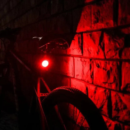 LED Bicycle Taillights Waterproof Rear Lamp MTB Bike Light Battery Powered Cycling Safety Warning H 5