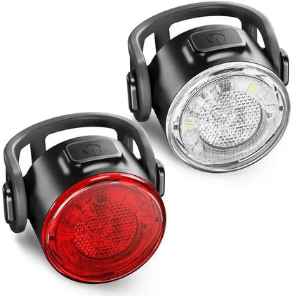 LED Bicycle Taillights Waterproof Rear Lamp MTB Bike Light Battery Powered Cycling Safety Warning H 8